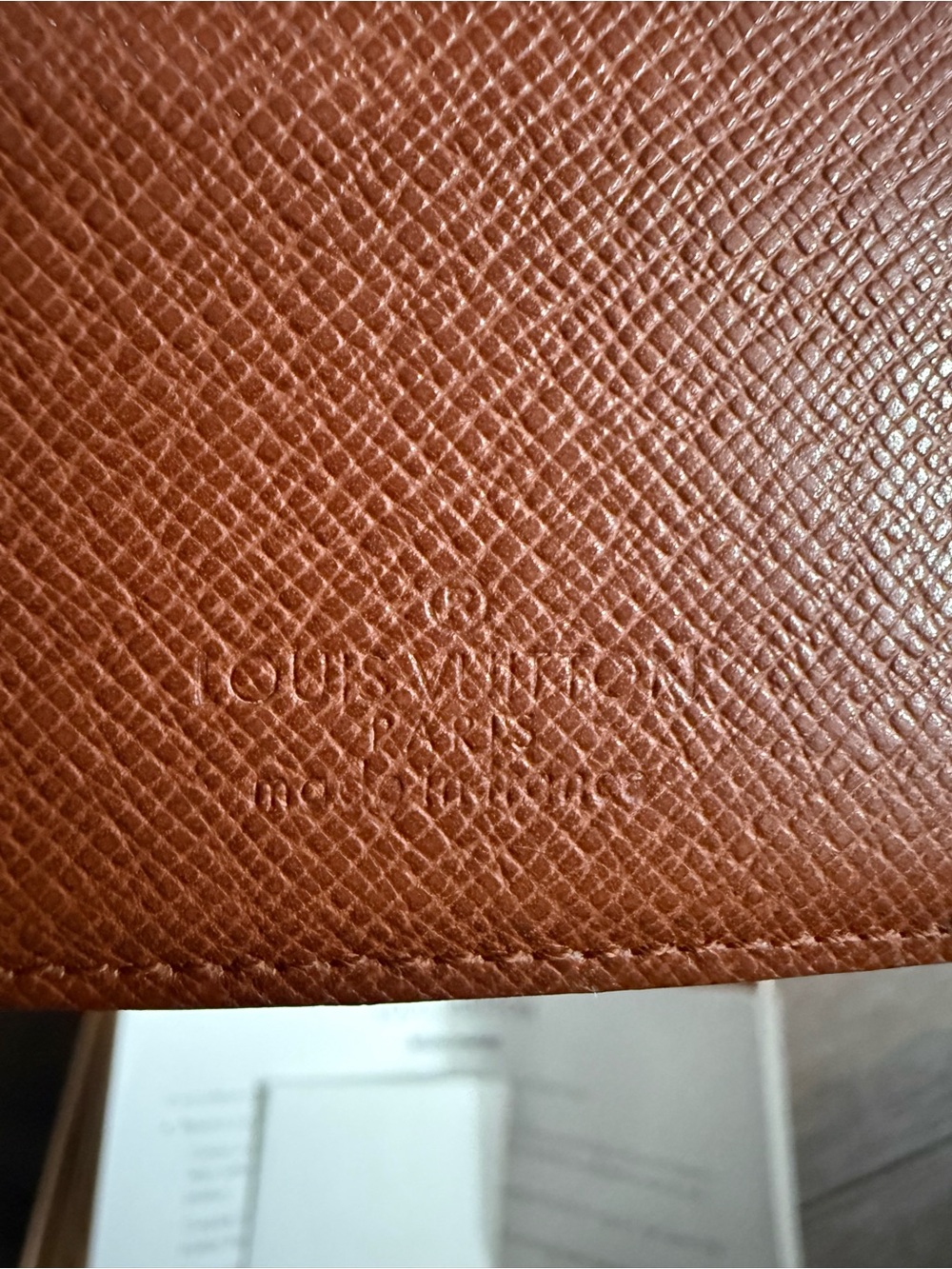 Vintage Louis Vuitton Monogram Card Holder Wallet Made In France w Box Dust Bag - Picture 3 of 15